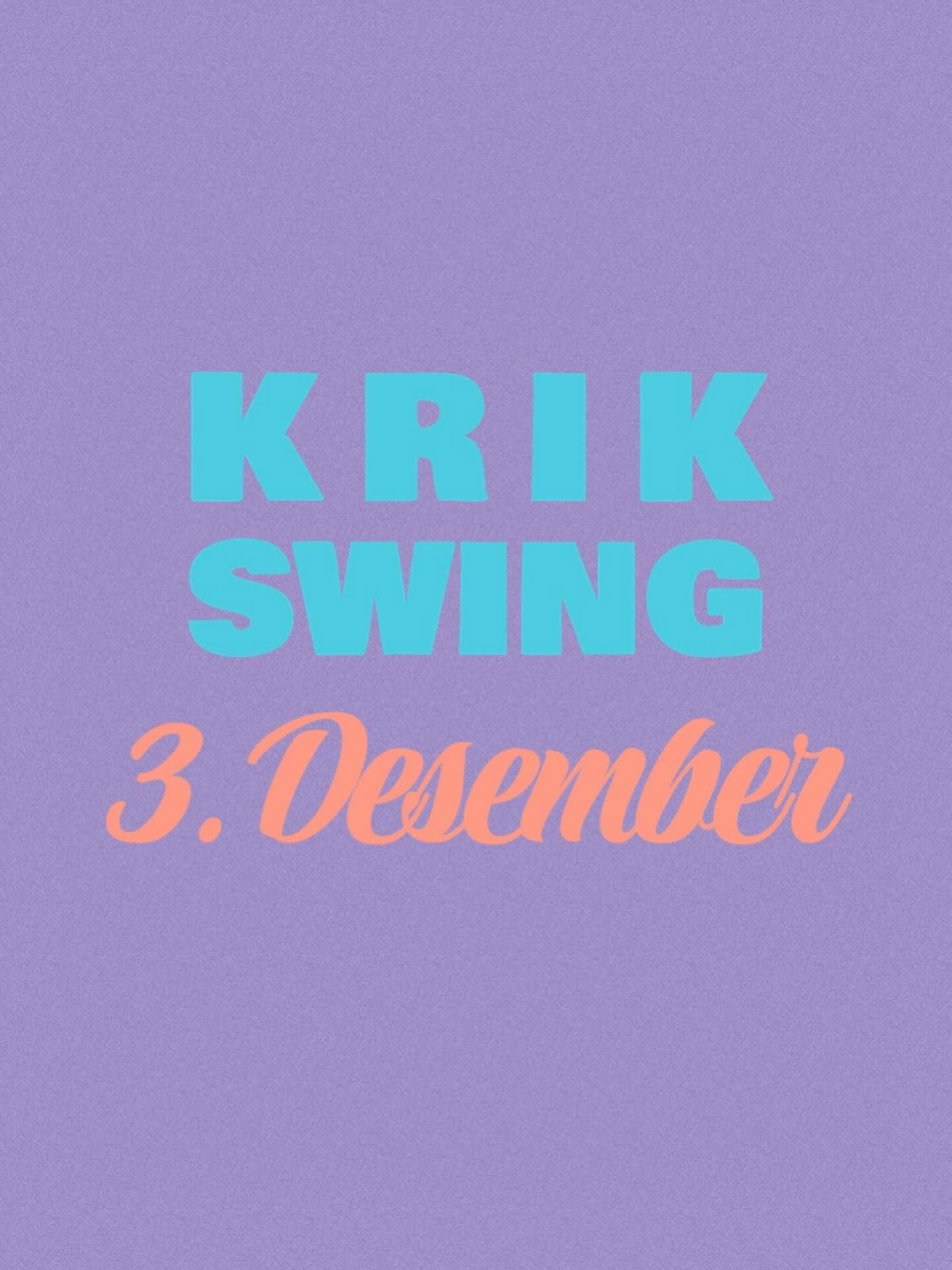 Siste swing øvelse før jul skjer 3. Desember! Det blir en mini juleavslutning De